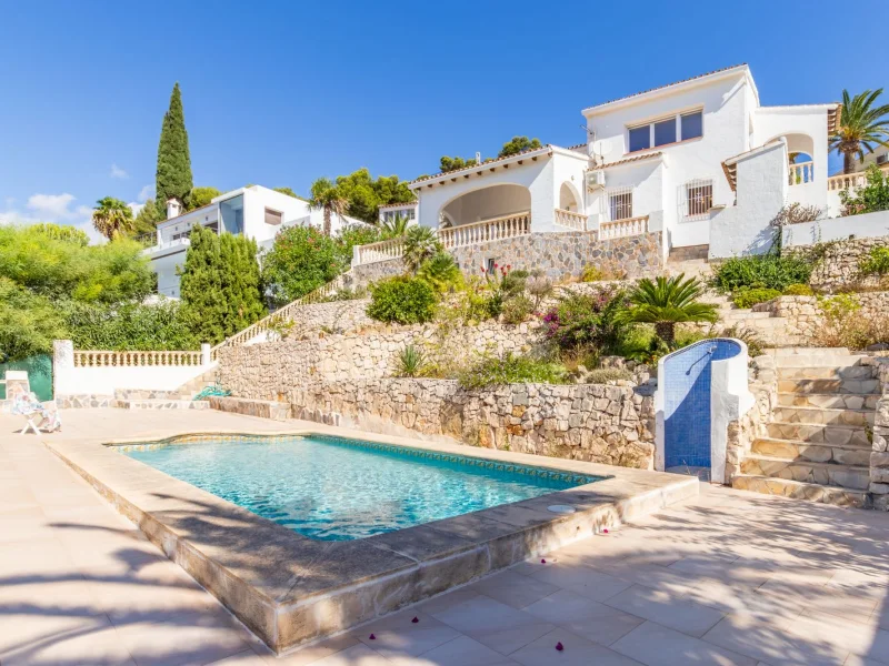 Villa à Moraira, Benimeit avec vue mer et piscine privée