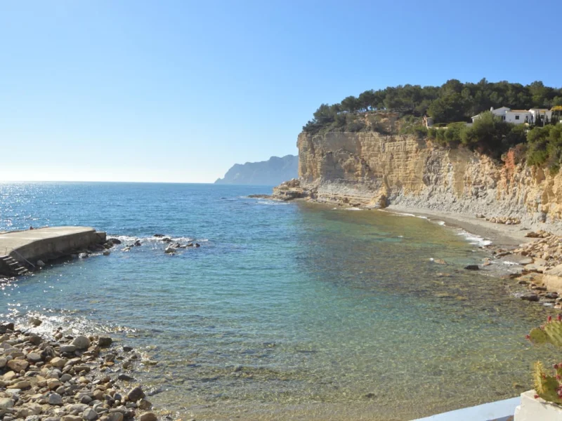 Double terrain à bâtir à Benissa, Cala Advocat proche mer