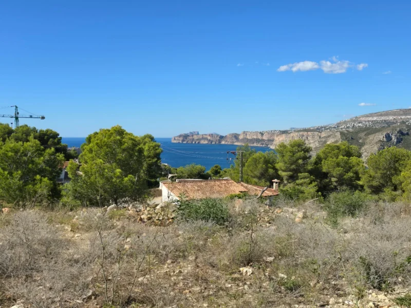 Terrains à bâtir avec vue sur la mer à Costa Nova, Jávea