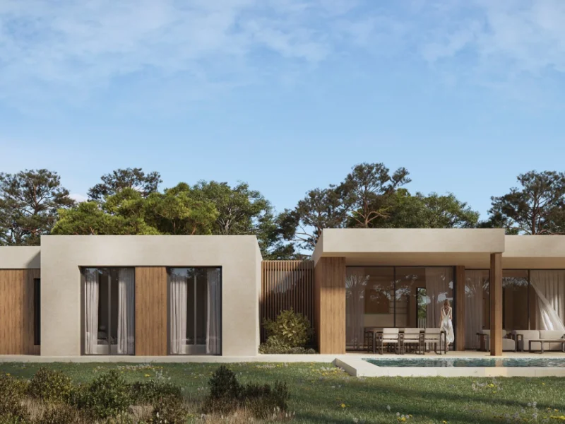 Villa contemporaine à Calpe, Pla Roig avec piscine privée