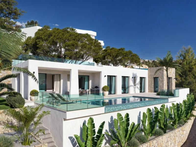 Villa Neuve à Calpe, Proche Plage et 4 Chambres