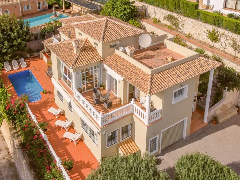 Villa à Jávea avec piscine privée et vue sur la montagne