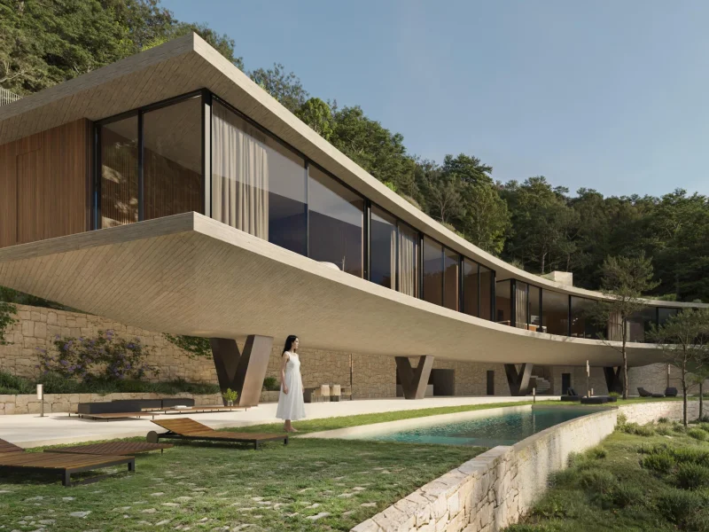 Villa au design avant-gardiste à Benissa avec vue sur la mer