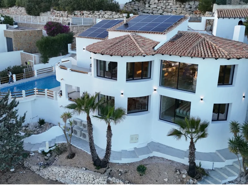 Villa à Benitachell avec piscine privée et vue mer