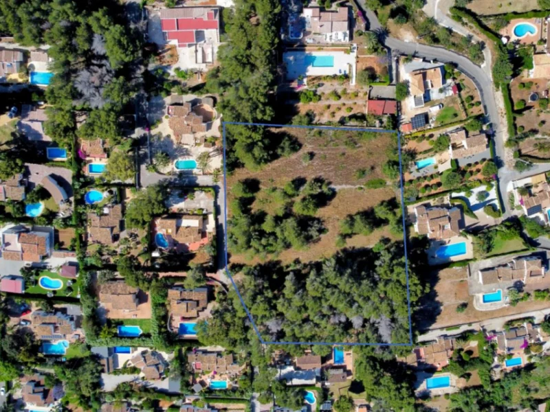 Grand terrain constructible plat à Jávea, Montgó avec vue montagne