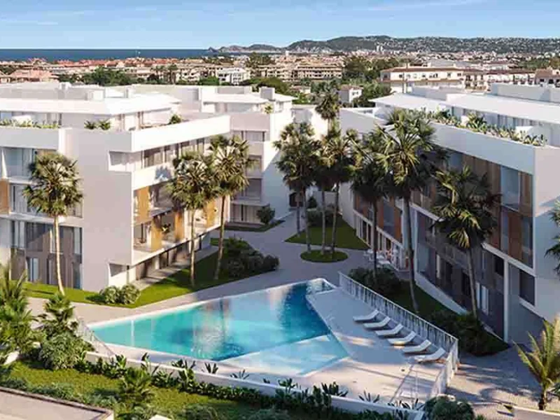 Appartements neufs à Jávea avec piscine et salle de sport