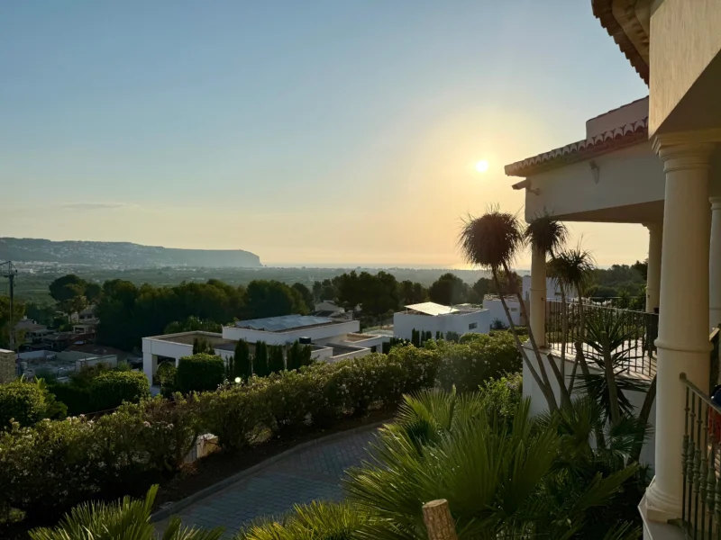 Villa de quatre chambres à Piver, Jávea avec vue mer et Montgó