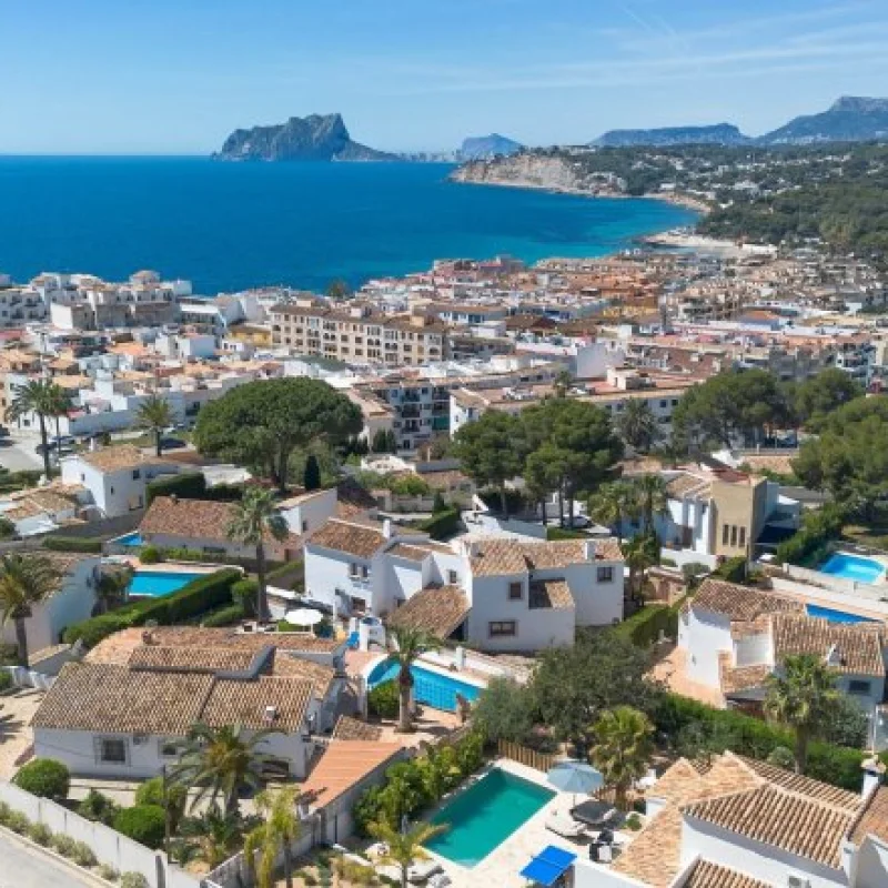 Moraira: Coma de los Frailes - Villas et Appartements Moraira: Coma de los Frailes - Villas et Appartements
