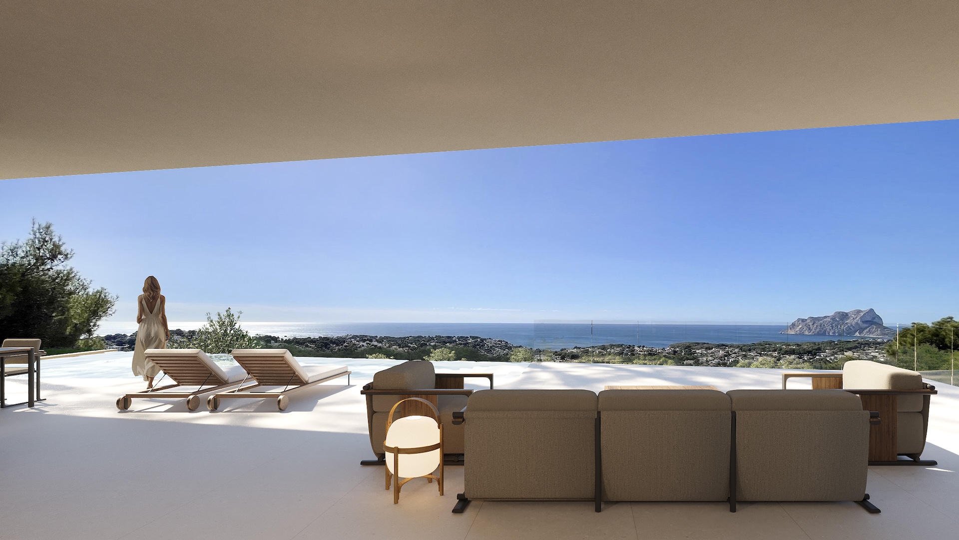 Villa d'Exception à Benissa, Montemar: Piscine et Vues