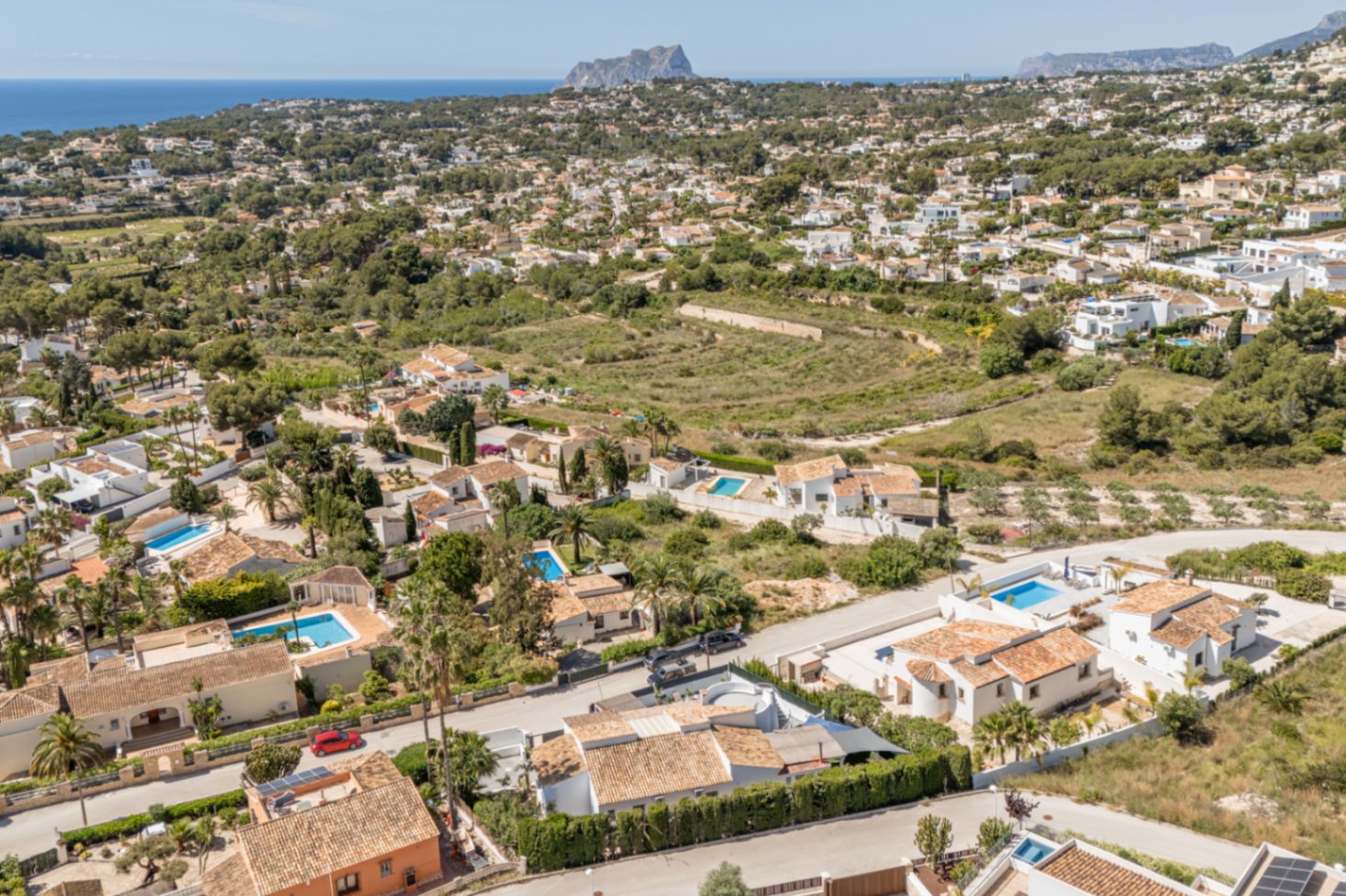 Villa Familiale à Moraira, 4 Chambres, Avec Jardin