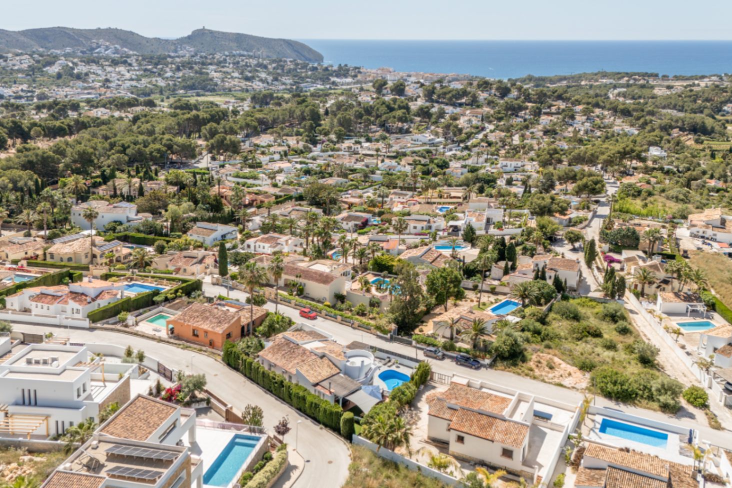 Villa Familiale à Moraira, 4 Chambres, Avec Jardin