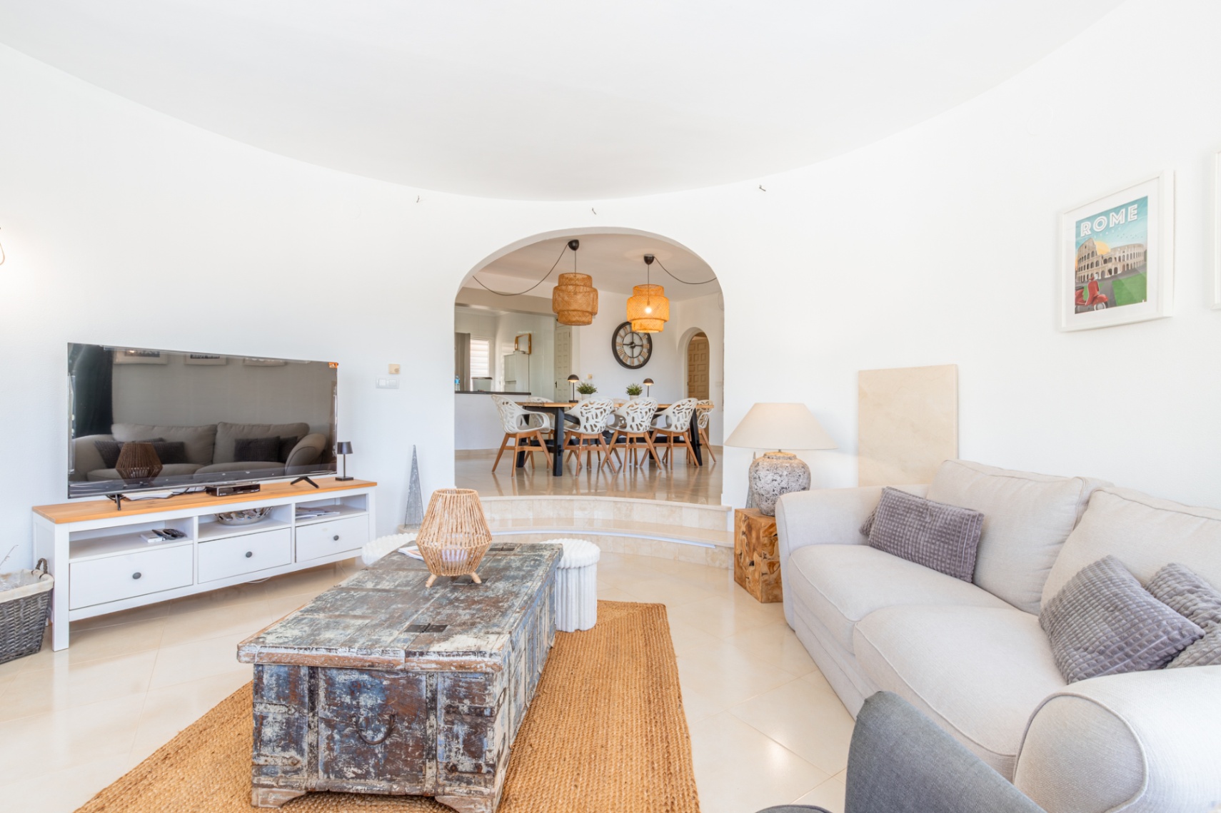Villa Familiale à Moraira, 4 Chambres, Avec Jardin