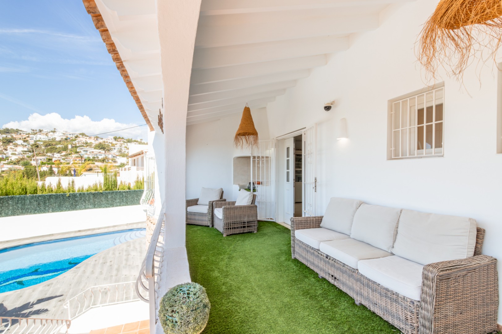 Villa Familiale à Moraira, 4 Chambres, Avec Jardin