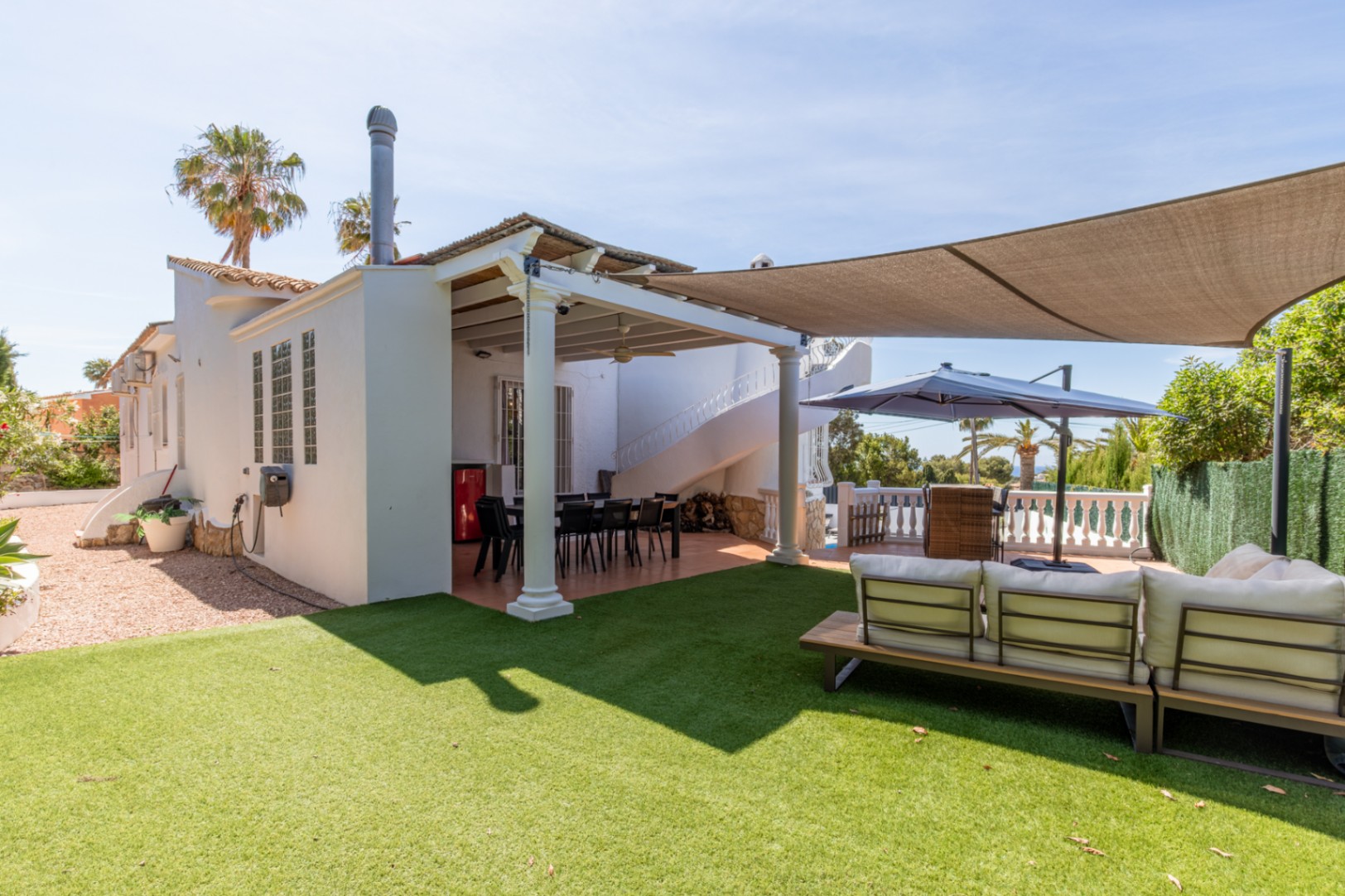Villa Familiale à Moraira, 4 Chambres, Avec Jardin