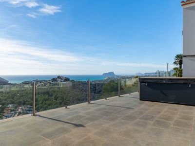 Villa de luxe à vendre à Moraira avec vues panoramiques sur la mer