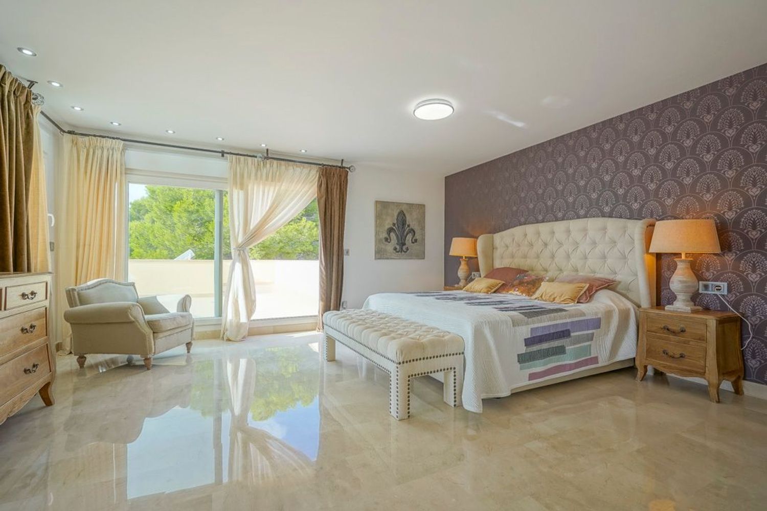 Villa traditionnelle à vendre à Benissa avec vue mer et sur le Peñón de Ifach
