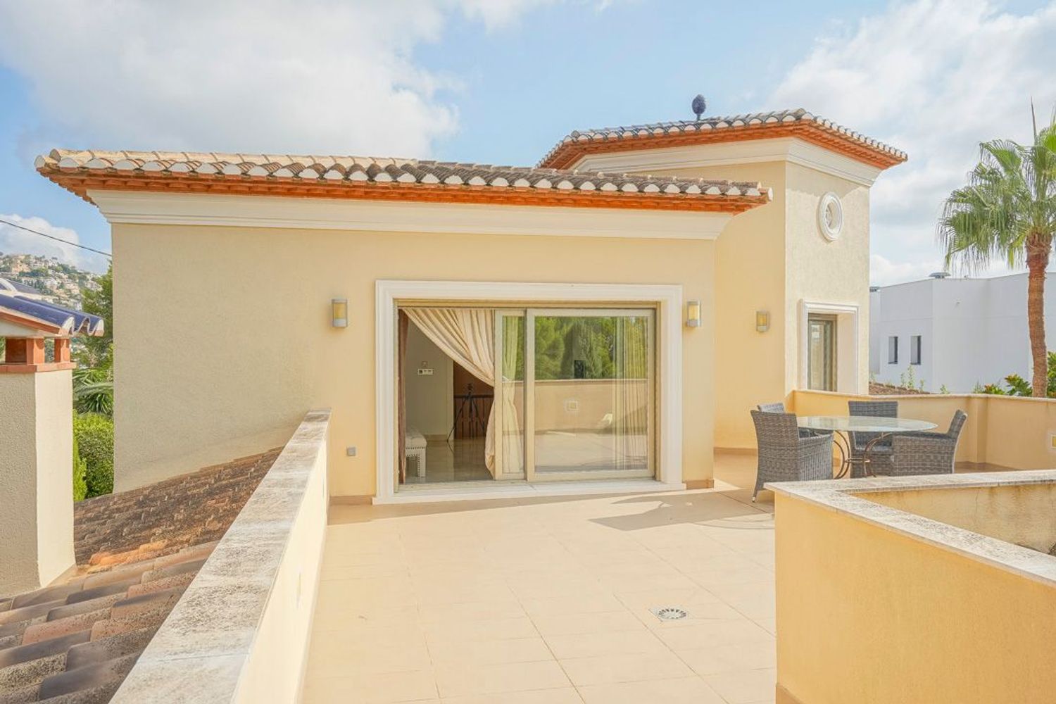 Villa traditionnelle à vendre à Benissa avec vue mer et sur le Peñón de Ifach