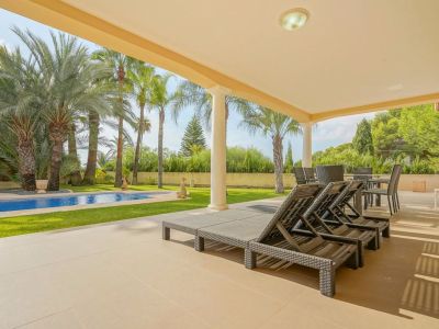 Villa traditionnelle à vendre à Benissa avec vue mer et sur le Peñón de Ifach