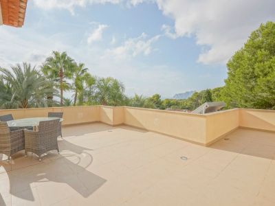 Villa traditionnelle à vendre à Benissa avec vue mer et sur le Peñón de Ifach