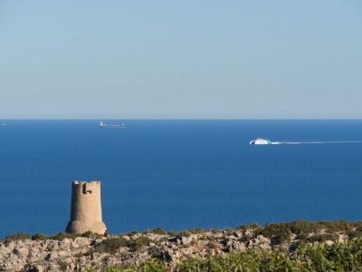 Villa indépendante à vendre à Las Rotas, Dénia, avec restaurant et vue mer