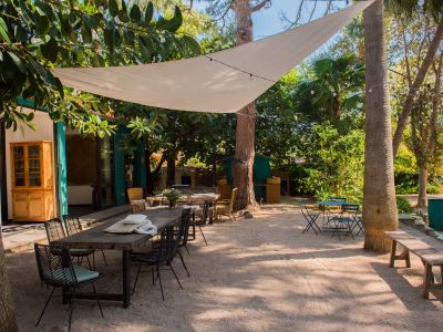 Ecolodge composé de 5 maisons indépendantes dans un jardin tropical de 20.000 m² à Sagra