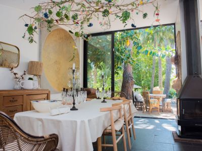 Ecolodge composé de 5 maisons indépendantes dans un jardin tropical de 20.000 m² à Sagra