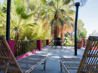 Ecolodge composé de 5 maisons indépendantes dans un jardin tropical de 20.000 m² à Sagra