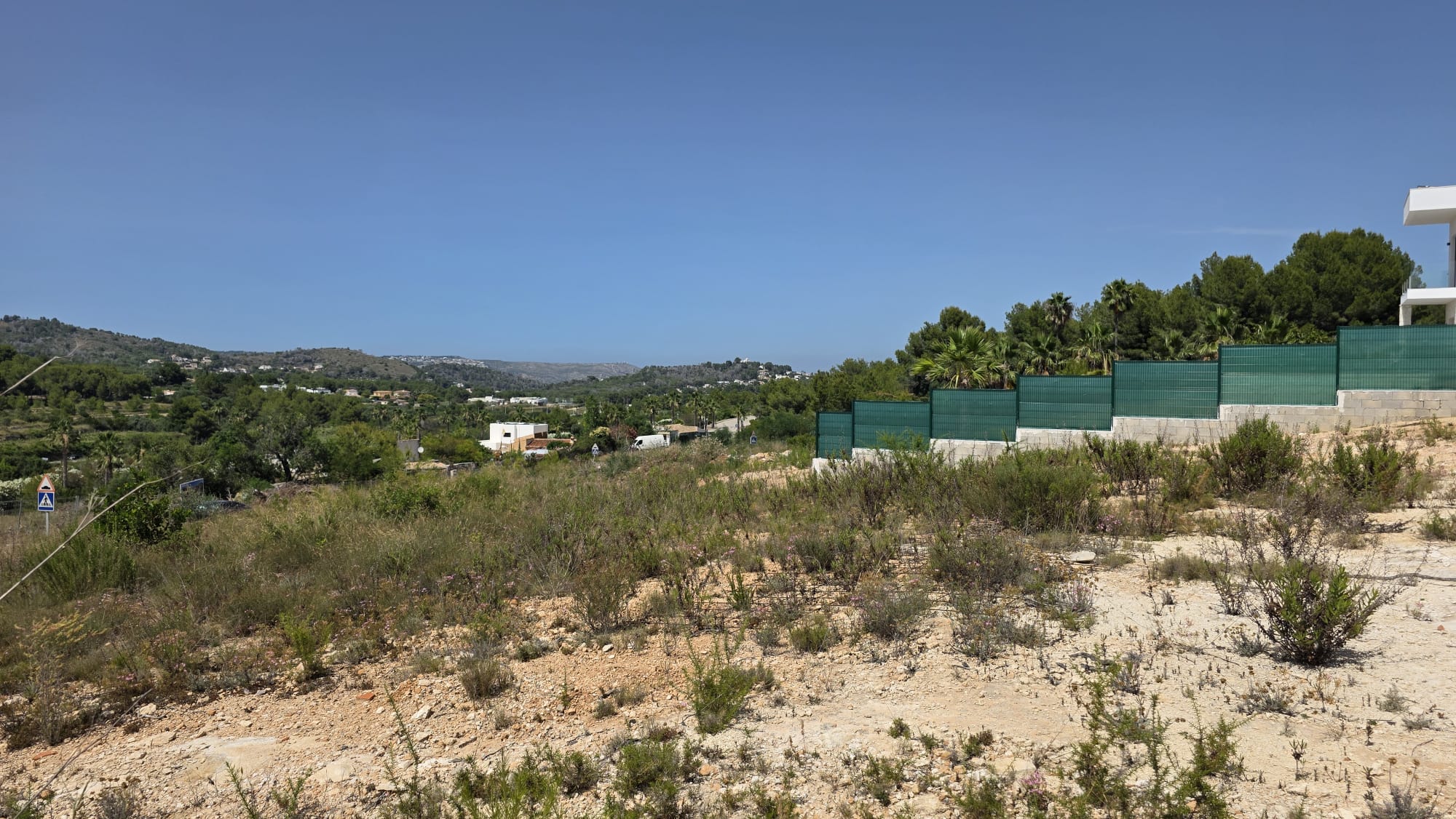 Terrain urbain avec permis de construire à vendre à Jávea Terrain urbain avec permis de construire à vendre à Jávea