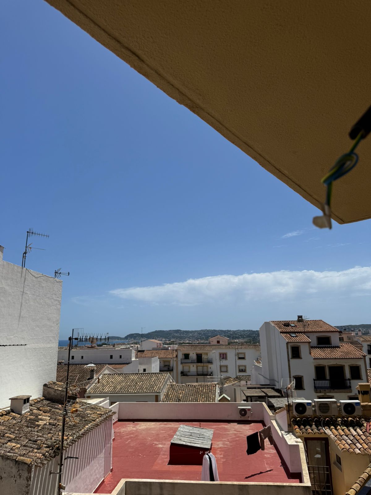 Vue depuis le balcon