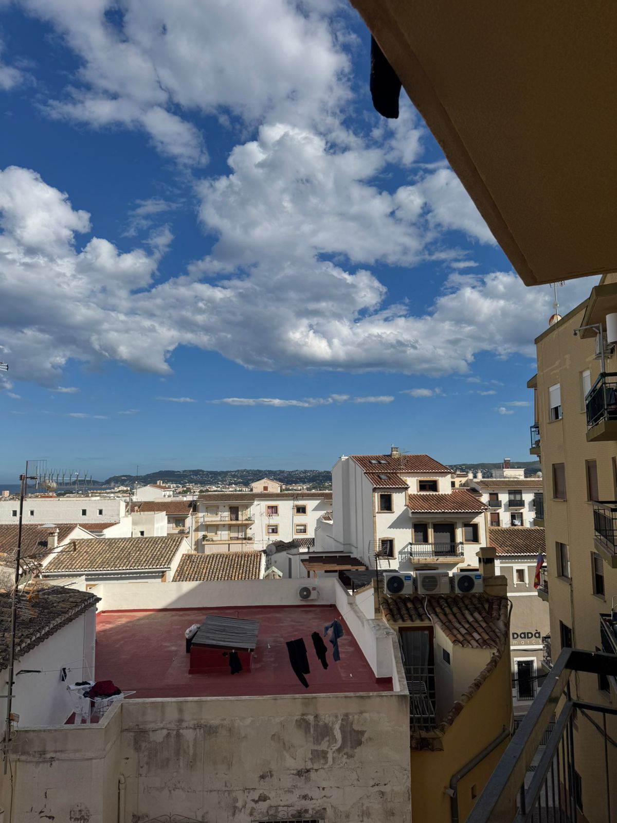 Vue depuis le balcon