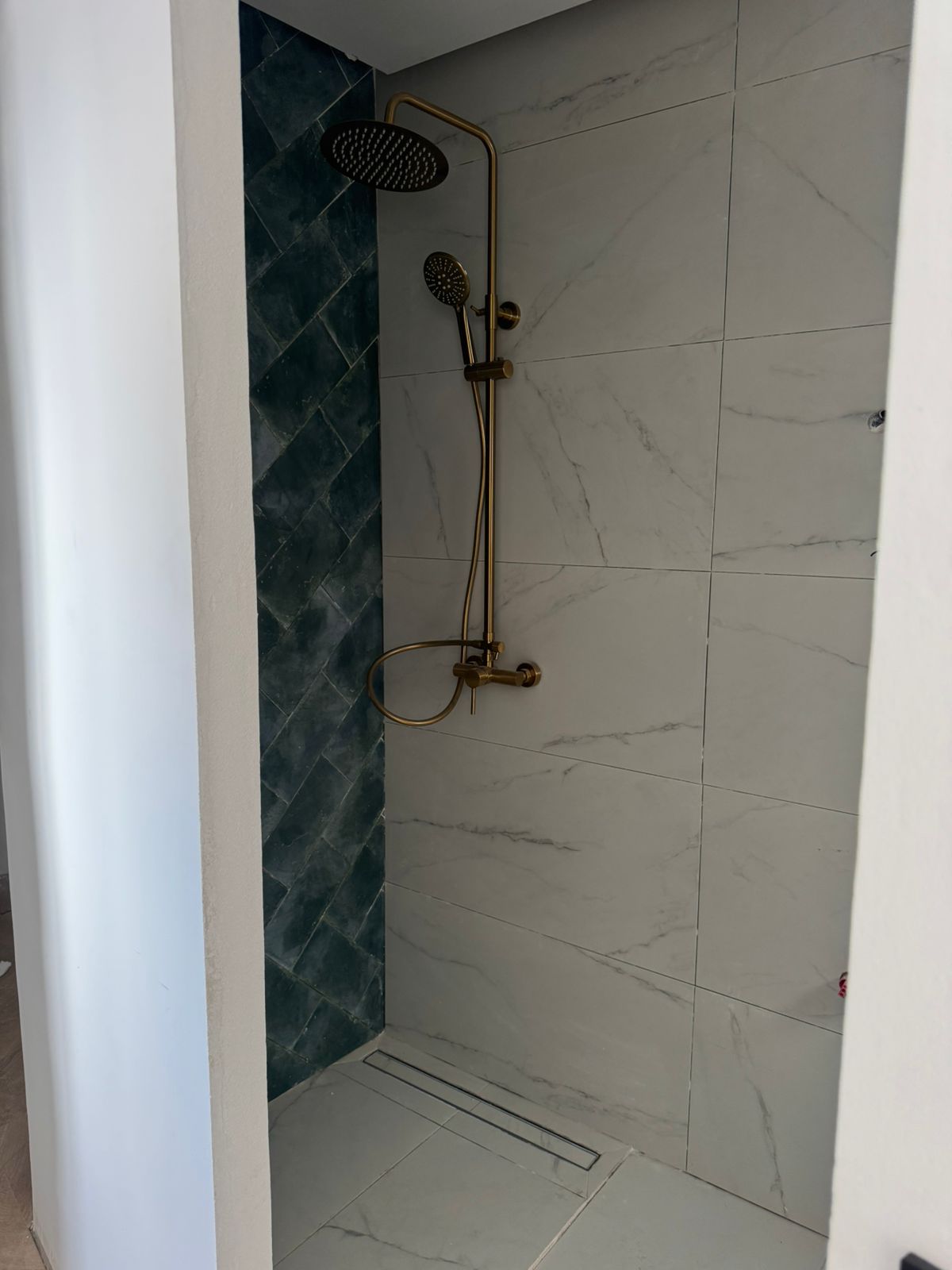 Douche de la salle de bain