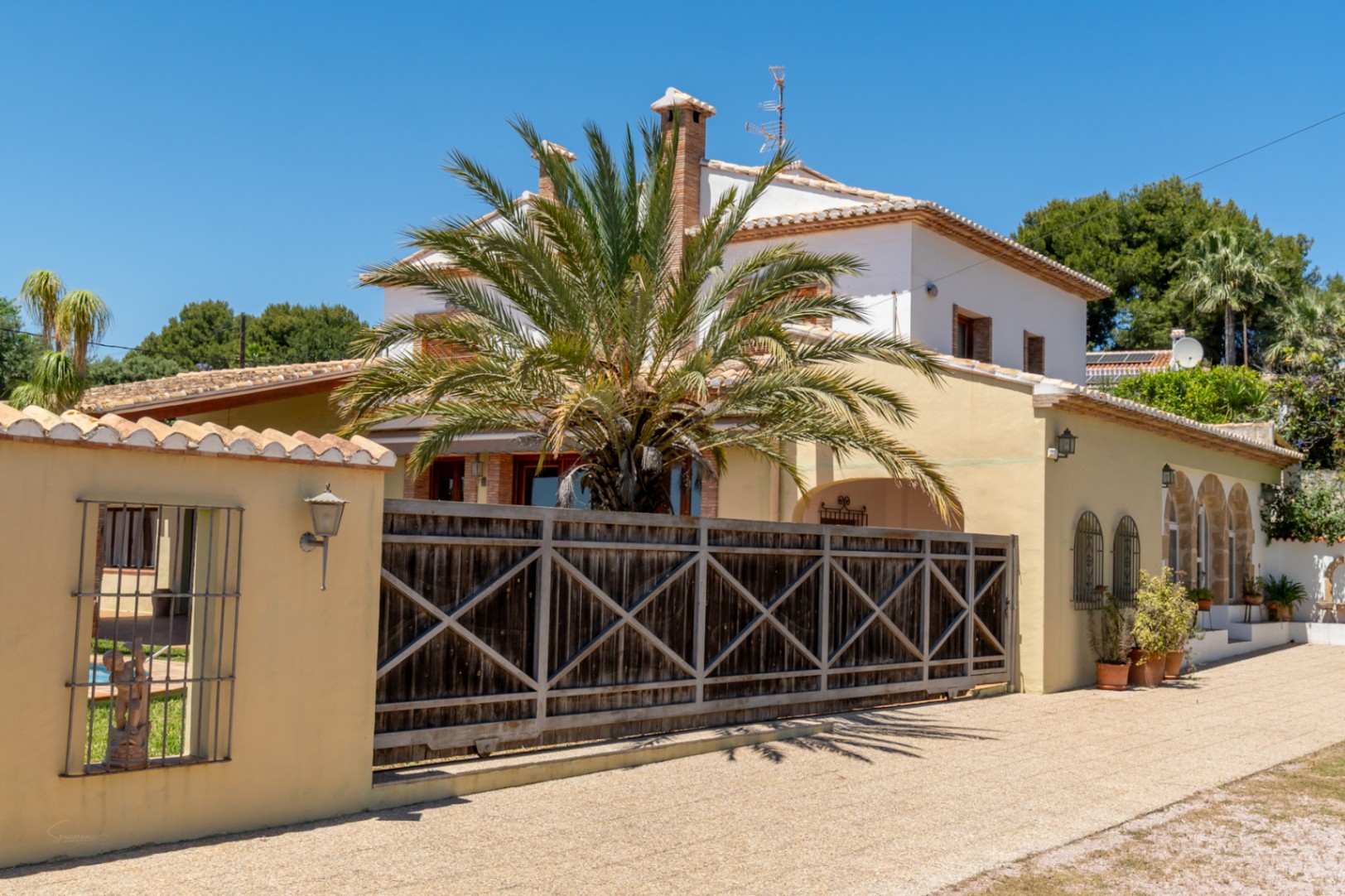 Vue extérieure de la maison