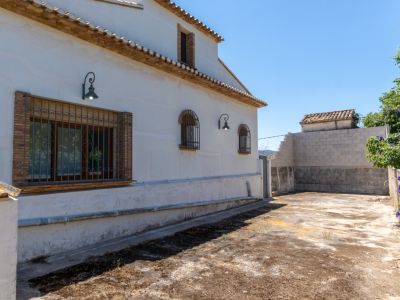 Façade et patio