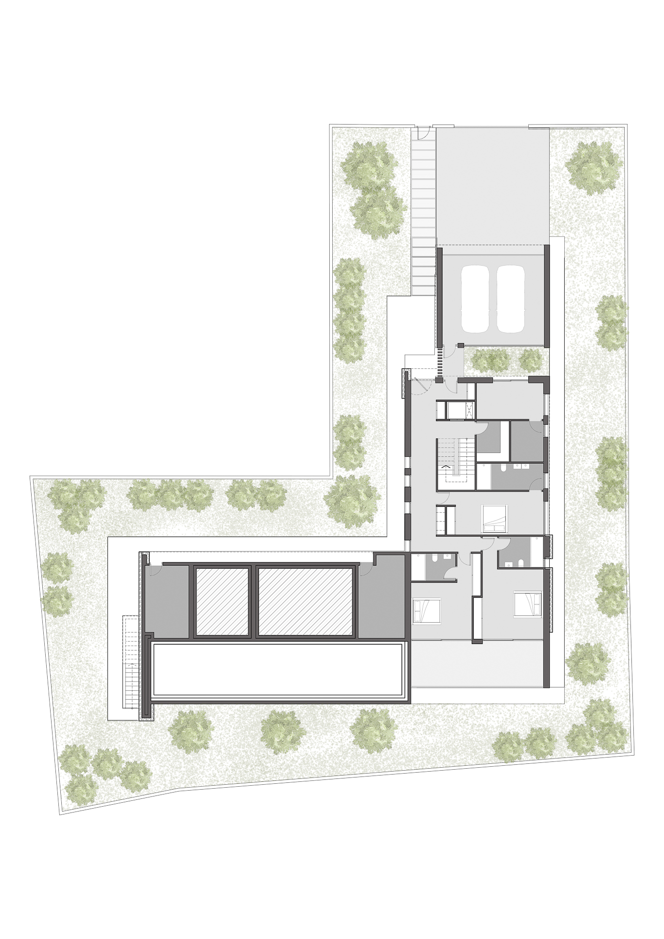 Plan de la villa