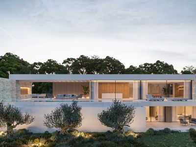 Vue extérieure de la villa