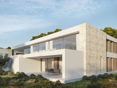 Vue extérieure de la villa