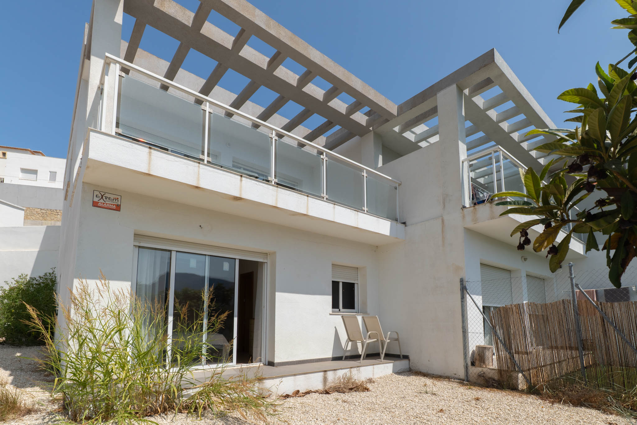 Façade extérieure de la villa