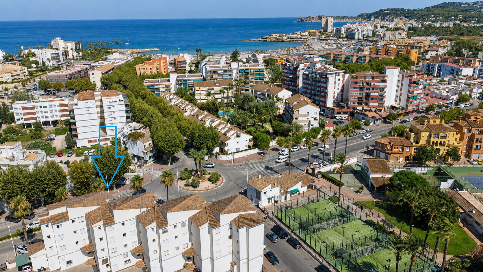 Vue aérienne de l'immeuble Vue aérienne de l'immeuble