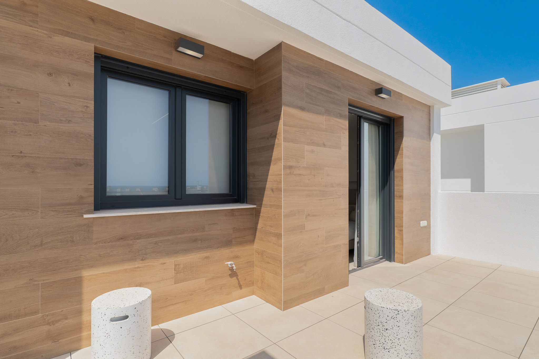 Terrasse du penthouse