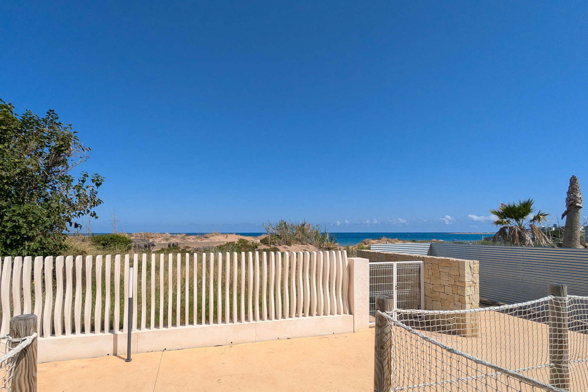 Accès direct à la plage