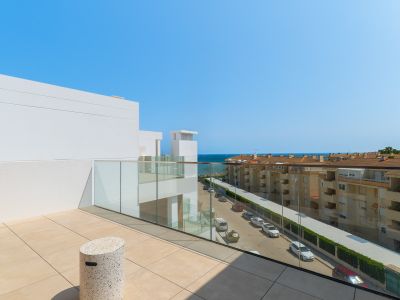 Terrasse avec vue sur la mer