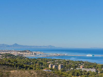 Vue panoramique sur la mer