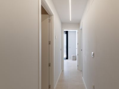 Couloir intérieur de l'appartement