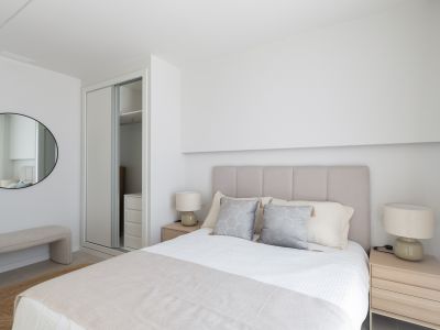 Chambre double avec placard intégré