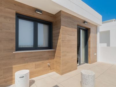 Terrasse du penthouse