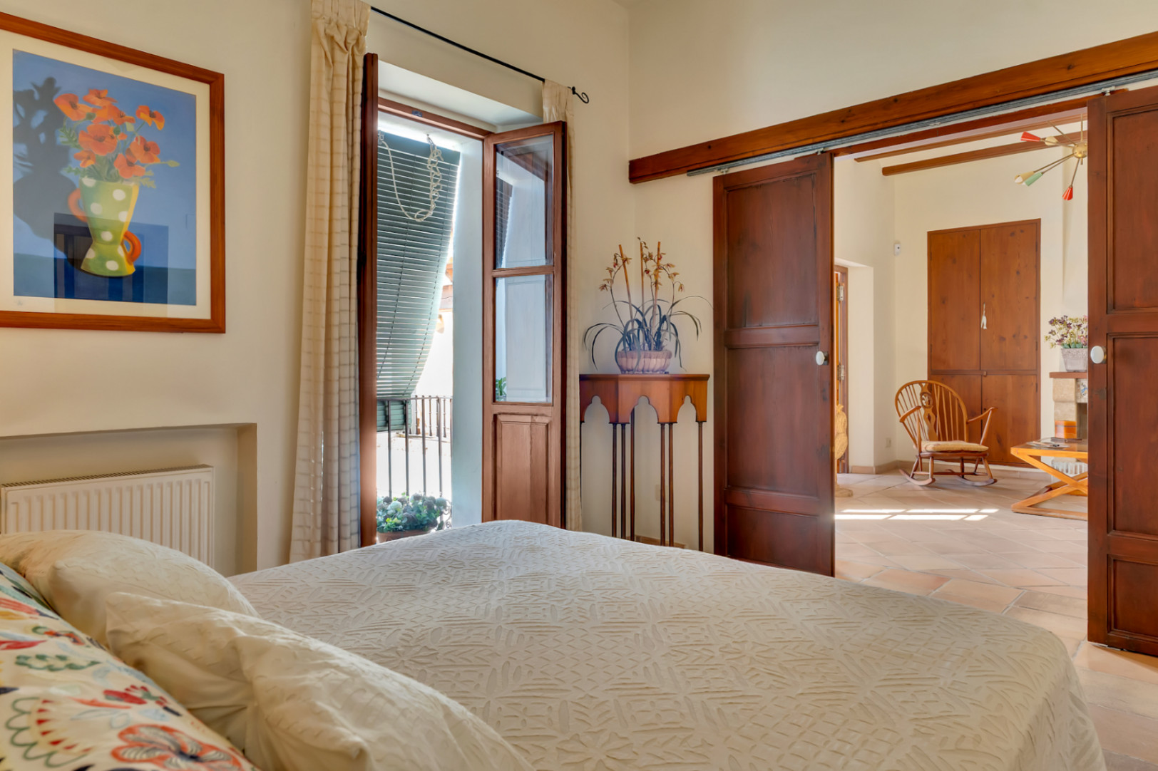 Chambre avec balcon