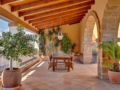 Terrasse couverte