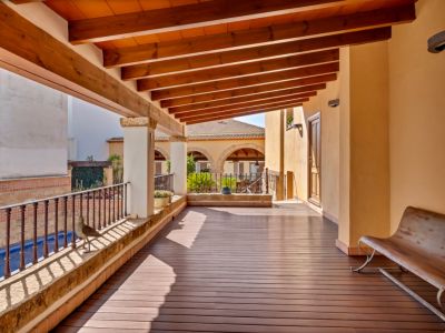 Terrasse couverte
