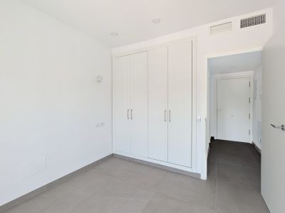 Chambre avec placard intégré