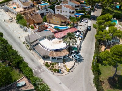 Vue aérienne de la propriété